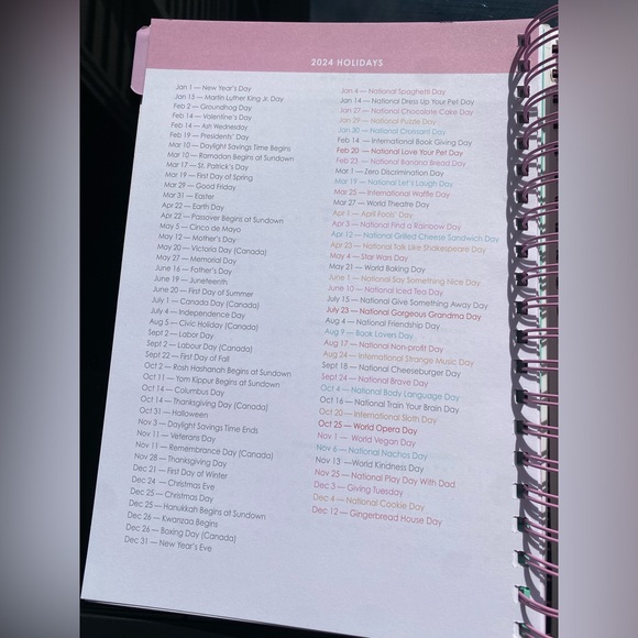 NEW 18 Month Planner - Picture 4 of 8